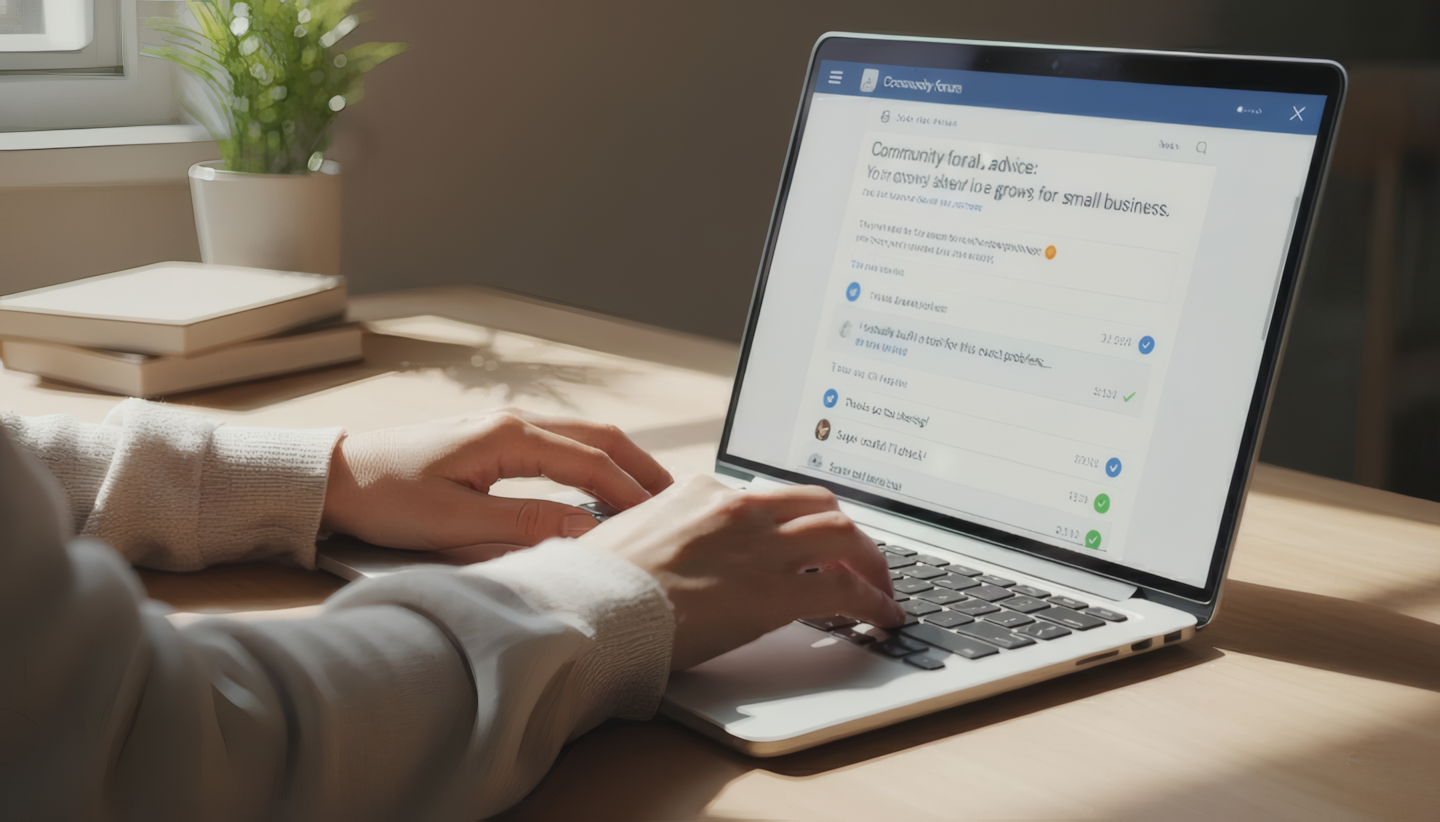 Good vs bad community posts comparison showing engagement difference