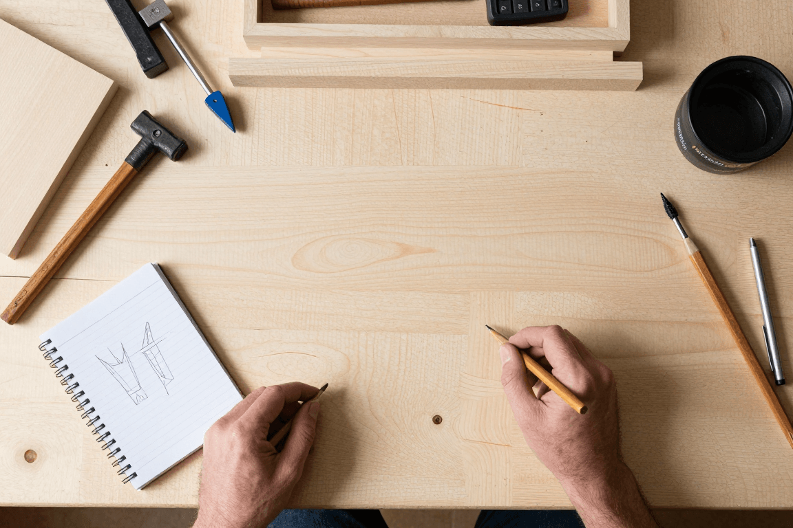 Your process is your story. You do not have to be in the frame.